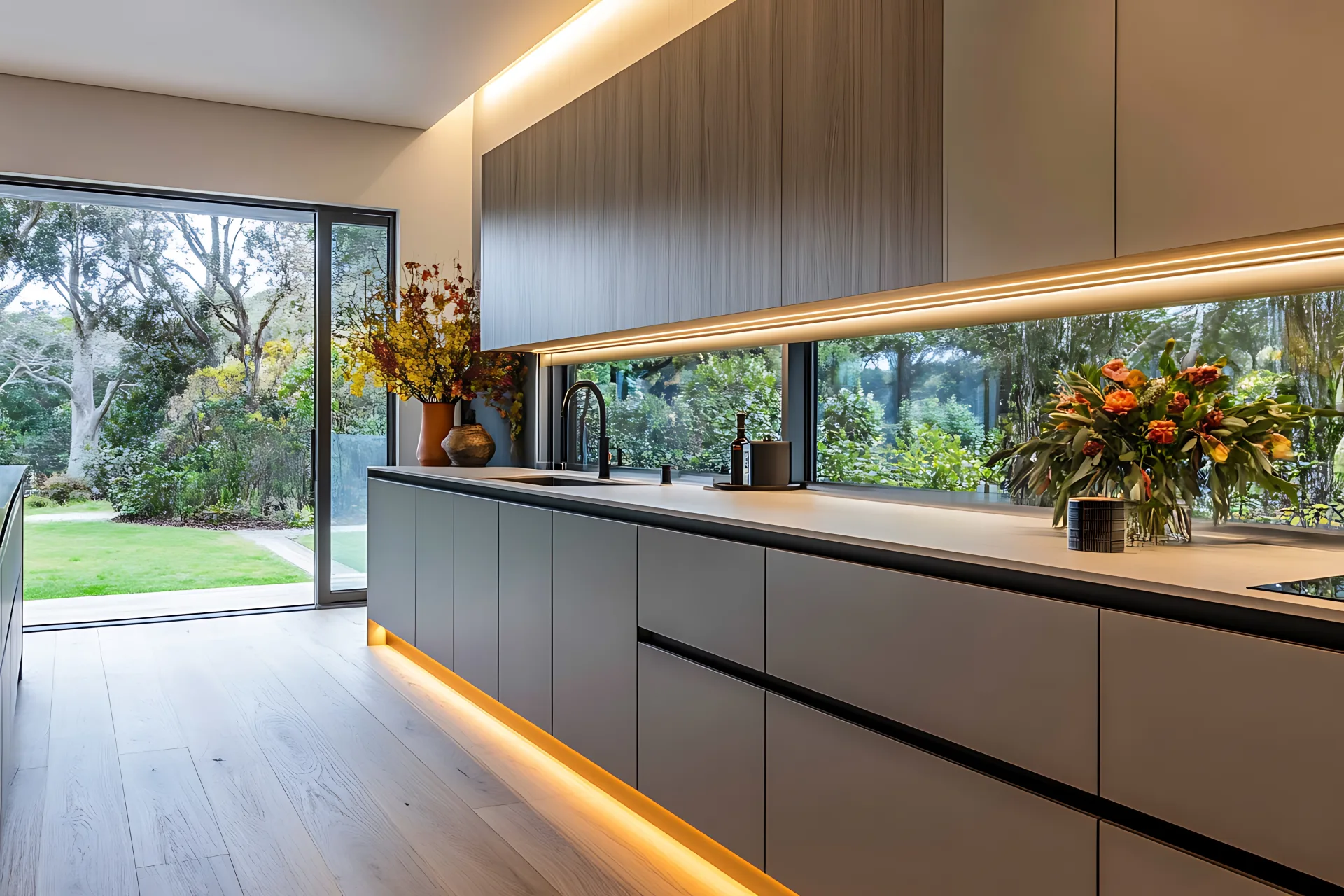 Modern kitchen cabinetry